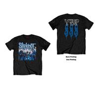 Slipknot Unisex T-Shirt: 20th Anniversary Tattered & Torn (Back Print) (X-Large) - Slipknot - Clothing