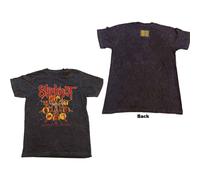 Slipknot Whiskey Unisex T-Shirt Liberate - Back Print & Dye-Wash - XX-Large