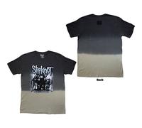 Slipknot T Shirt Barcode Photo Band Logo Official Unisex Dip Dye Grey S