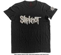 Slipknot - T-Shirt # S Black Unisex # Logo & Star