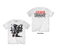 Iowa Goat Shadow T Shirt Slipknot White XL