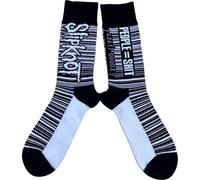 Slipknot Unisex Ankle Socks Barcode Black (UK Size 7.5-11.5)
