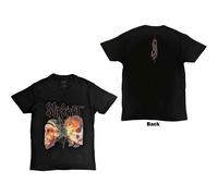 Slipknot Unisex T-Shirt: 2 Faces (Back Print) (X-Large)