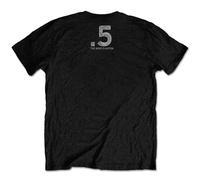 Slipknot Unisex T-Shirt: Gray Chapter Skull (Black) (Back Print)