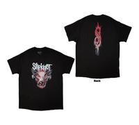 Slipknot Unisex T-Shirt: Infected Goat (Back Print) (Small)