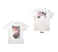 Slipknot Unisex T-Shirt: The End (Back Print) (Small)