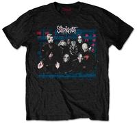 Slipknot WANYK Glitch Group Black T-Shirt OFFICIAL