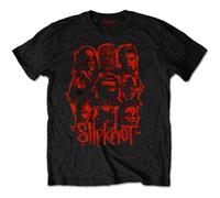 Slipknot We Are Not Your Kind Red Patch T-Shirt in Black | Size: XL Slipknot Black XL