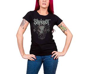 Slipknot Women's Infected Goat T-Shirt Black