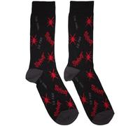 Slipknot Women's The End, So Far Splat All-Over Print Socks in Black | Size: 6-9 Slipknot Black 6-9