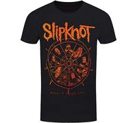 Slipknot Women's The Wheel Back Print T-Shirt in Black | Size: Large Slipknot Black L