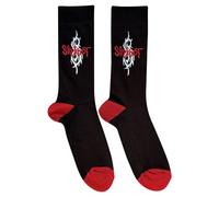 Slipknot Women's Tribal S Text Socks in Black | Size: 6-9 Slipknot Black 6-9