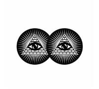 Slipmat Factory Eye 12" Vinyl Record Slipmats (pair)
