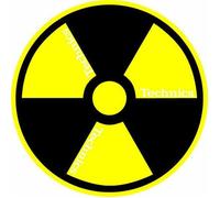 Slipmat Factory Technics Radioactive 12" Vinyl Record Slipmats (pair, black/y...