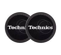 Slipmat Technics Strobo black silver 1 Pair 0020101763