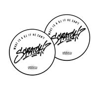 Slipmats Ortofon What Is A DJ If He Can't SCRATCH 1 Pair 9990224-1