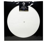 SLIPMATS: SLIPMAT Leather White - Diameter: 295 mm - Thickness: 1.5 mm - Audio Anatomy Made in EU