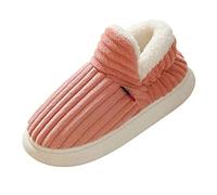 Slipper Boots Women,Halloween Christmas Holiday Slippers for Women and Men Warm Cozy Plush Fuzzy Cushion Slip-on House Slipper for Indoor and Outdoor,D #4,5