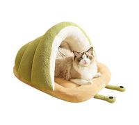 Slipper Cat Bed | Cozy Snail Slipper Dog House | Autumn Winter Pet Sleeping Nest, Creative Bed, Cute Soft Cave for Indoor Puppy and Kitten