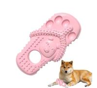 Slipper Design Interactive Chewing - Sandal Style Playmates, Single Unit Footgear Replicas for Physical Activity, Loafer Look Grabbers with Internal Squeakers, Pet Paraphernalia, Chasing Gear for Deck