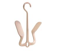 Slipper Hanger - Wall Mounted Storage Rack with Two Hooks | Shoe Display and Hooks, Compatible with Shoe Racks, Shoe Drying Rack for Balcony, Dorm, Camping, Travel, Hot, pink, Siehe