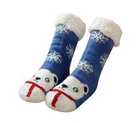 Slipper Socks Christmas Women Cotton Print Thicker Floor Carpet Big Pack Fuzzy Ladies Gifts Warm Winter Wool Cosy Gift For Woman Thick Lady Womens Wooly Black Compression White Yellow Presents