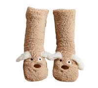 Slipper Socks - Thick and Comfortable Slipper Socks for the Cold | Winter Pantofols Socks for Living Room, Bedroom, Dormitory, Kitchen, Women, Mothers, Girls, Wives, Girlfriends, Grazio, coffee, Siehe