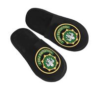 Slippers 2Nd Cavalry Regiment Furry Fuzzy Slippers Reusable Cotton Slipper For Men Spa Travel L