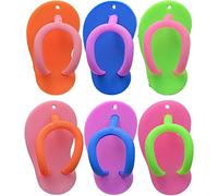 Slippers Car Air Freshener, Flip Flops Car Diffuser Vent Clip, Cute Shoe Shaped Car Aromatherapy Diffuser, with 3 Aromatherapy Tablet FJIUMOZEN (A+b)