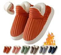 Slippers Cloud Cozy Winter Warm Women Men Slipper Plush Shoes House Pluffi Non-Slip Fluffy Home Indoor/Outdoor Fuzzy Comfy Women's Fleece-Lined Memory Casual Thick Fit Ladies Clouds Women’s Slip