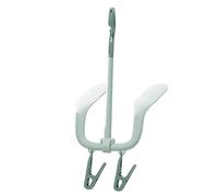 Slippers Drying Hooks, Shoe Drying Hanger, Slippers Rack, Shoe Hanger with 360 Degree Rotation, Quick Draining Shoe Hooks for Indoor and Outdoor Use for Laundry Room, Bathroom