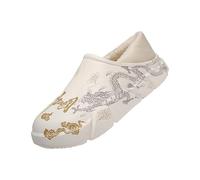 Slippers for Men and Women, Closed Non-Slip - Slippers in Chinese Style, Comfortable Winter Shoes, Warm Slippers, Lined Household Shoes, Casual Shoes, Slippers for Indoor and Outdoor Use, beige, 10 UK