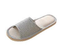 Slippers For Men Indoor Mens Slippers House Slippers For Men Slippers Winter Slippers Stripe Shoes Mens Slippers Size 11 Wide Width