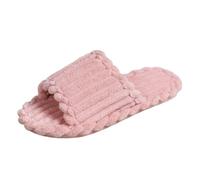 Slippers For Women House Slides Men's Slipper Festive Pattern Home Linen Womens Slip On Autumn Winter
