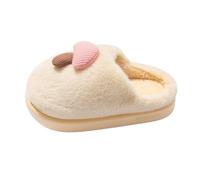 Slippers for Women Men Memory Foam Retro Soft Plush Warm Slip On Christmas Slippers Cute Plaid Cosy Indoor Outdoor Slippers, yellow, 7 UK