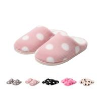 Slippers For Women Warm, Cosy Fluffy Non Slip Memory Foam House Shoes