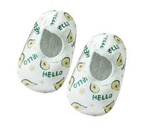 Slippers Size 4 Boys Boys Non Socks Shoes Girls Walkers 018M Summer Breathable Prewalker First Soft Baby Socks Sock Slippers Baby (Mint Green, 12CM Toddler)