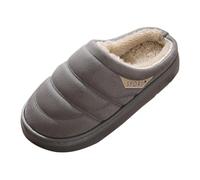 Slippers Size 7 Indoor Home Slippers Soft Cosy Plush Slipper Fall/Winter Fashion Closed Toe Slipper With Thick Soles Lightweight Silent Footwear For The Bedroom Indoor/Outdoor Leisure Shoes