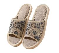 Slippers Unisex Fashion Plush Cartoon Thick Print Soft Non-Slip Home Linen Slides Men Women House Shoes for Autumn Winter