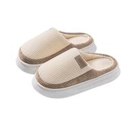Slippers Unisex Soft Fuzzy Sliders Funny For Women Comfortable Cotton Winter Animal Festive Hotel Resort Spa