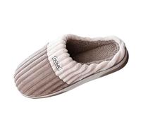 Slippers Women Fluffy Christmas for Men House Bride Womens Women's Scuff Furry Cute Curly Faux Wool Slip-On Indoor Memory Foam Shoes Merry Men's Novelty Coffee 6