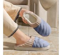 Slippers Women House for Christmas Men Open Toe Ladies Wide Fit Foldable Shoes Soft Plush with Cozy Memory Foam Slip-On Indoor Outdoor Women's Unisex Halloween Cute Fuzzy Grey 42