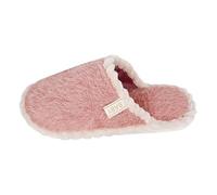 Slippers Women Ladies UK Christmas Men Open Toe Washable Black Soft Plush Fluffy Slipper Lightweight House Moose Cookie Man Santa Claus Cozy Unisex Halloween Pumpkin Red 6.5