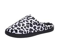 Slippers Women Memory Foam, Platform Slippers, Fashion Leopard Print Party Shoes, Lightweight Non-Slip Shock Absorbing Indoor Outdoor Shoes, Cozy Barefoot Bedroom Slippers For Men Ladies