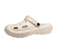 Slippers Women Men Memory Foam Non Slip Flip Flops Summer Home Open Toe Wide Fitting Washable Shower Bathroom Beach Camping Cute（Khaki, 3.5