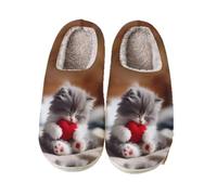 Slippers Women Size 5 - Unisex Printed Casual Indoor Slippers