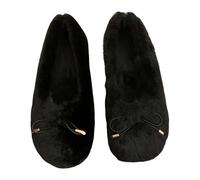 Slippers Women Size 5 Women's Warm Slippers Soft And Comfortable Warm Your Feet In Winter (Black, 5.5)
