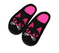 slippers women size 8 2025 Halloween Towel Embroidered Cotton Slippers Home Non Slip Couple Indoor Shoes Autumn And Winter Warm Spooky Halloween Pumpkin House Shoe