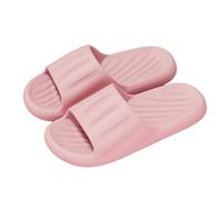 Slippers Women's Clouds Slippers EVA Soft Comfortable Slippers Unisex Bath Slippers Non-Slip Breathable Slippers Mules Lovers Shower Shoes, pink, 8 UK
