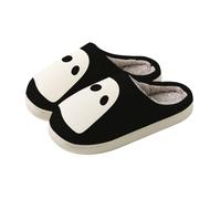 Slippers Women's Fluffy Slippers Halloween Felt Slippers | Slippers Winter Plush Adult Ghost Slippers Cuddly Slippers Non-Slip Soft Women's Slippers Winter Slippers